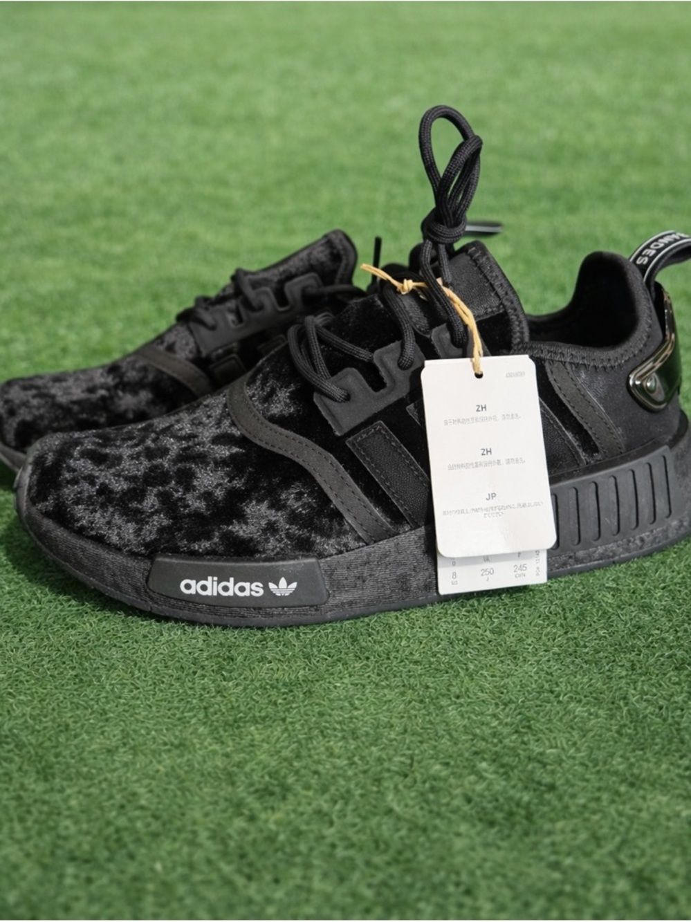 adidas Women's Black Velvet NMD Sneakers